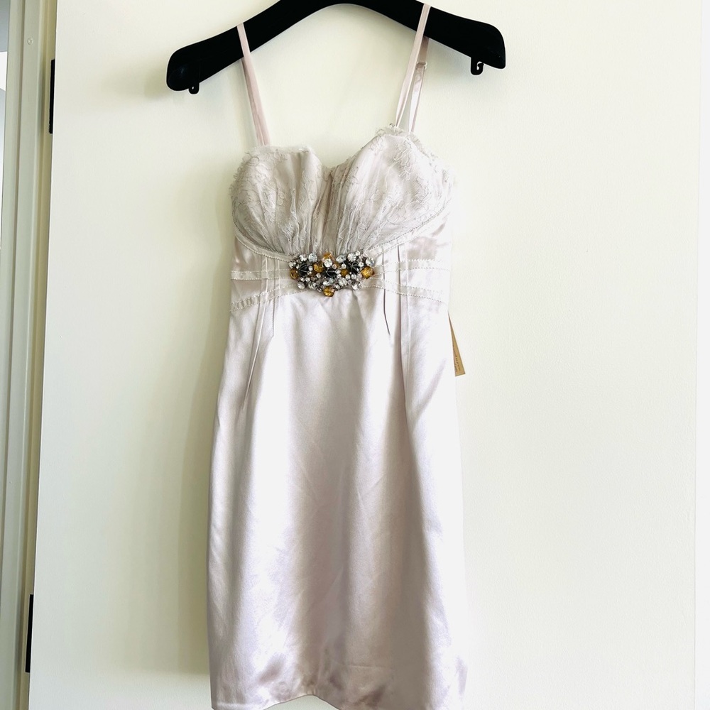 Jenny Packham silk mini dress